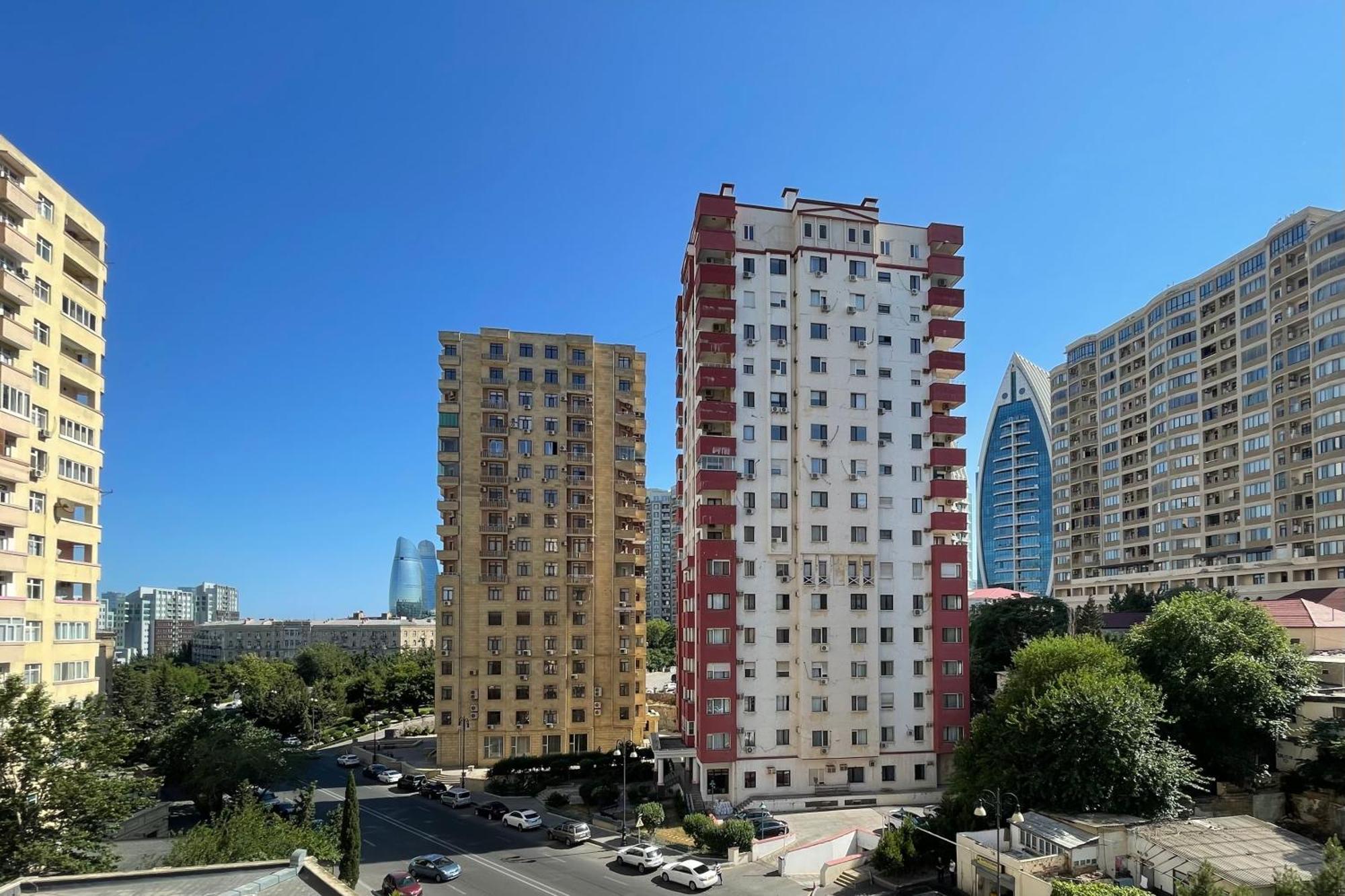 Flame Towers View Apartment Baku Exterior foto